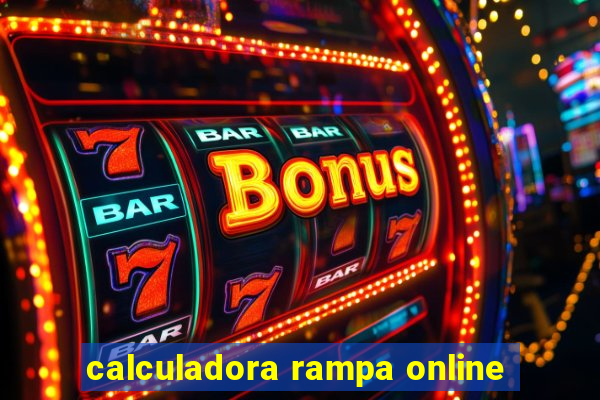 calculadora rampa online